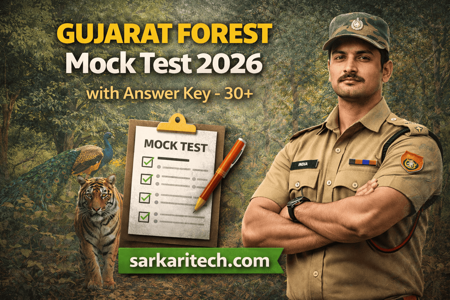 Gujarat Forest Mock Test 2026